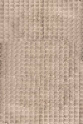 Ivana Checkered Plush Cloud Washable Rug primary image