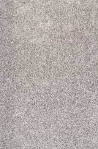 Light Grey Luna Washable Shag Rug swatch