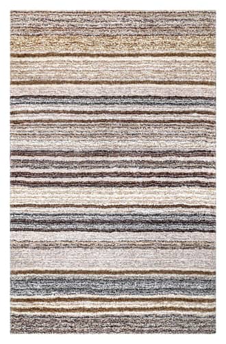 Striped Shaggy Rug primary image