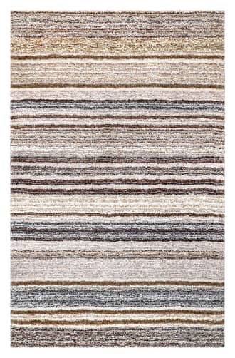 Striped Shaggy Rug primary image