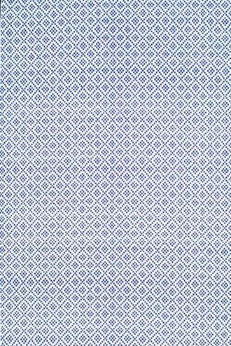 Diamonds Cotton Trellis Flatwoven Rug primary image