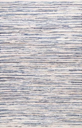10' x 14' Faded Denim Stripes Rug primary image