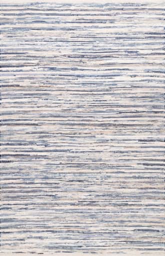 Faded Denim Stripes Rug primary image