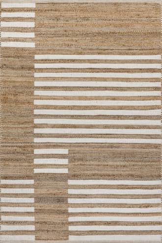 10' x 14' Oberlin Striped Jute Rug primary image