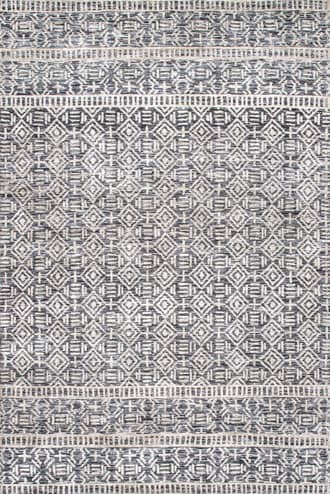 Textured Tribal Trellis Rug primary image