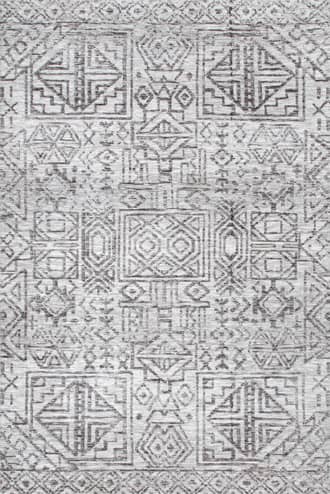 Simone Carved Aztec Rug primary image