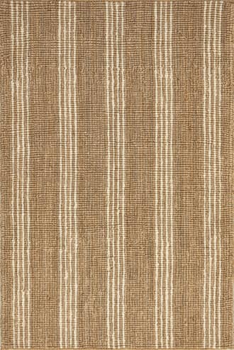 9' x 12' Hanna Striped Jute Rug primary image