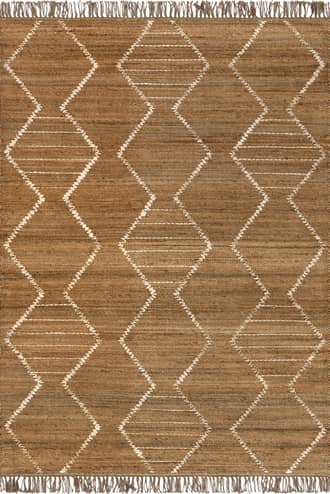 Marlow Handstitched Jute Tasseled Rug primary image