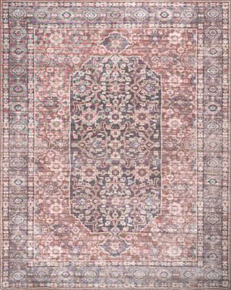 Janice Medallion Washable Rug primary image