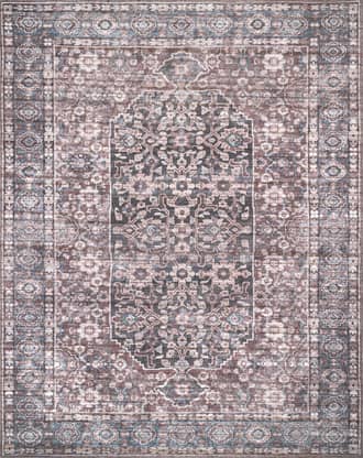 Janice Medallion Washable Rug primary image