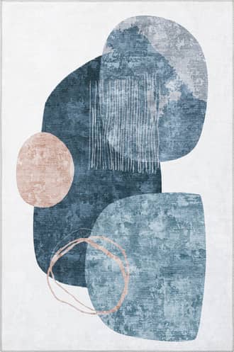 5' 3" x 8' Shilah Washable Abstract Rug primary image