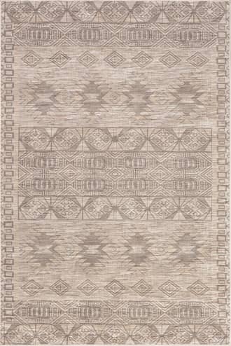 Elin Geometric Washable Rug primary image