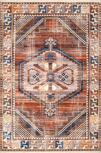 Temporal Medallion Tassel Rug primary image