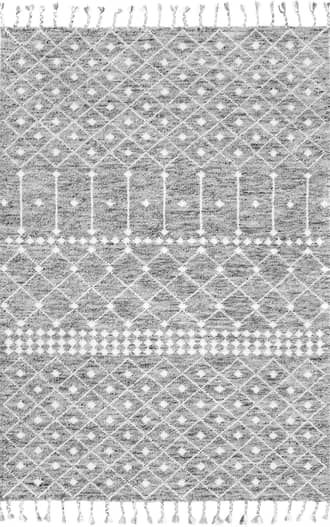 Woolen Modern Trellis Rug primary image