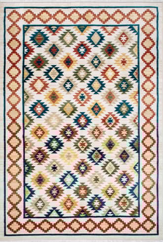 Boho Aztec Trellis Rug primary image