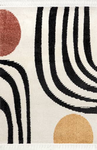 4' x 6' Felicity Modern Pebbles Rug primary image
