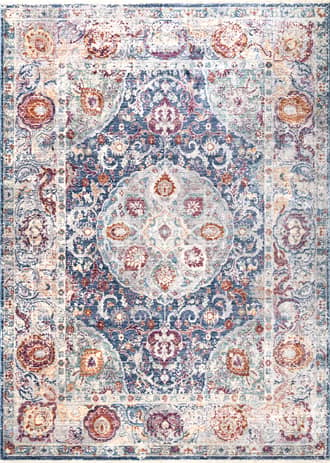 Fading Pendent Medallion Fringe Rug primary image