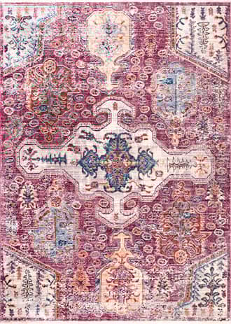 5' 3" x 7' 7" Faded Gabbeh Fringe Rug primary image