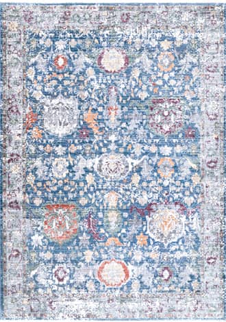 Fading Floral Fringe Rug primary image