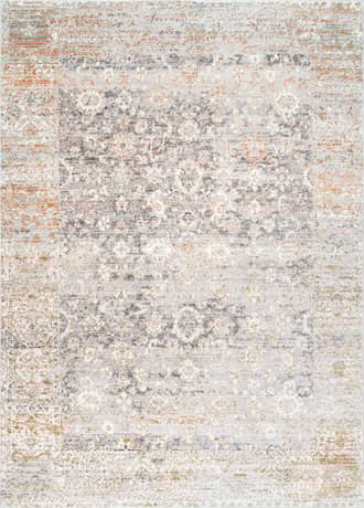 Muted Floral Design Rug primary image