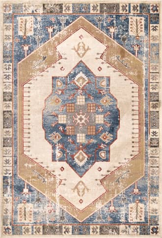 Glossy Medallion Rug primary image