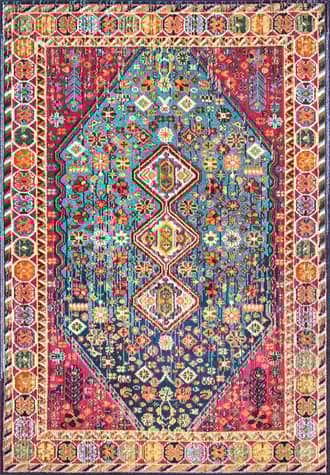 Multicolor Vibrant Meadow Rug swatch