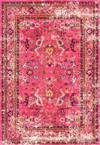 Rosy Floral Rug primary image