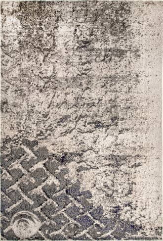 Distressed Trellis Rug primary image