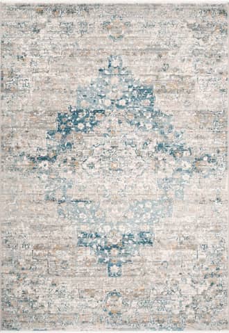 Blue Vintage Medallion Rug swatch