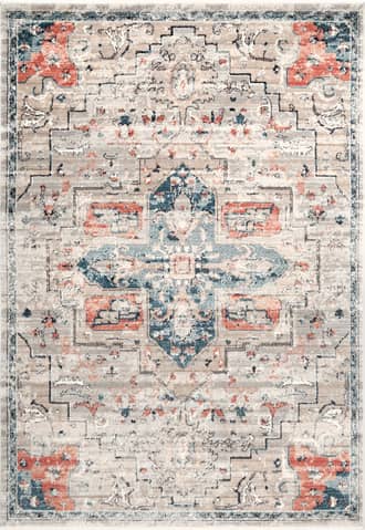 Blue Croix Medallion Rug swatch