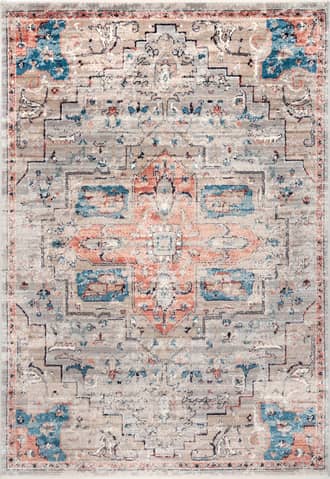 Beige Croix Medallion Rug swatch