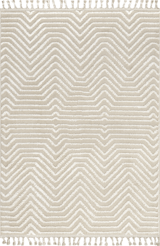 Bethanne Chevron Tasseled Rug primary image