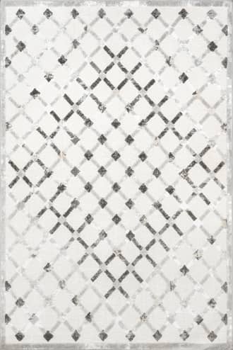 4' x 6' Bethesda Washable Crosshatch Rug primary image