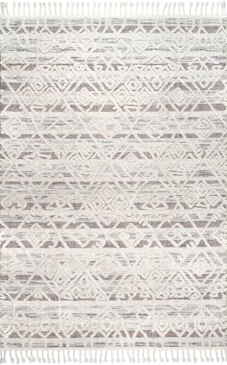 3' x 5' Textured Tasseled Rug primary image