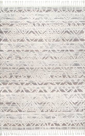 Textured Tasseled Rug primary image