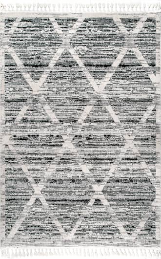 Textured Diamond Trellis Rug primary image