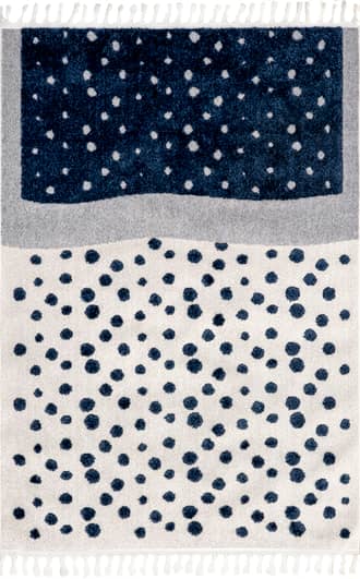 Neilla Wintry Tasseled Kids Rug primary image