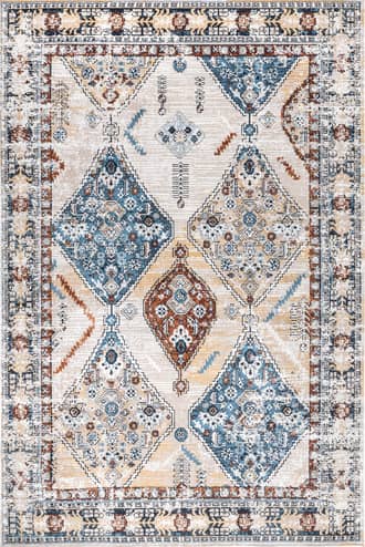 Evianna Washable Diamond Rug primary image