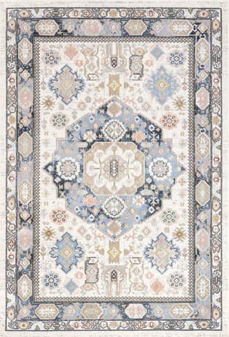 4' x 6' Auralia Washable Medallion Rug primary image