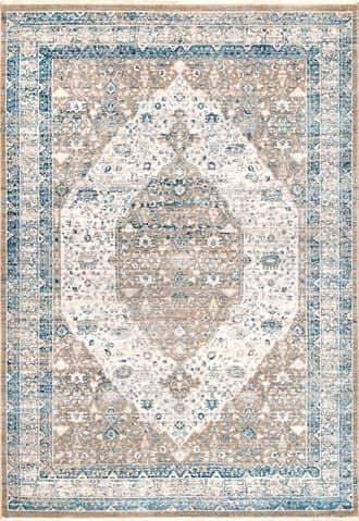 Persian Iris Medallion Rug primary image