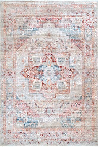 Beige Cardinal Medallion Rug swatch