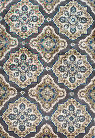 2' 6" x 8' Floral Trellis Rug primary image