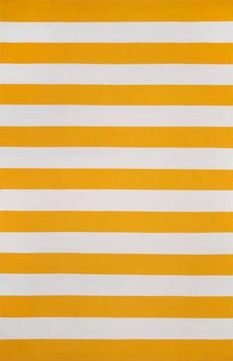 Yellow Flatwoven Regent Stripes Rug swatch