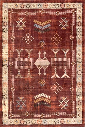 Bordered Symbolism Rug primary image