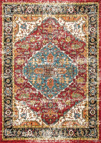 Multicolor Olden Medallion Indoor/Outdoor Rug swatch