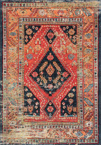 Vintage Floral Indoor/Outdoor Rug primary image