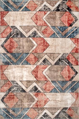 6' 7" x 9' Cubist Stripes Rug primary image