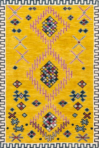 Lindsey Geometric Wool Rug primary image