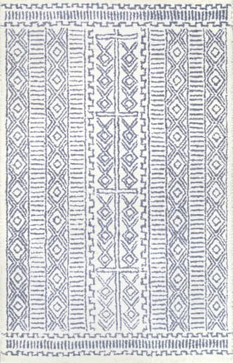 7' 6" x 9' 6" Tribal Diamond Bands Rug primary image
