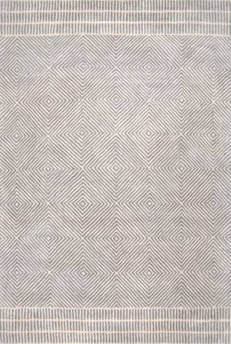 8' x 10' Rippled Diamond Trellis Rug primary image